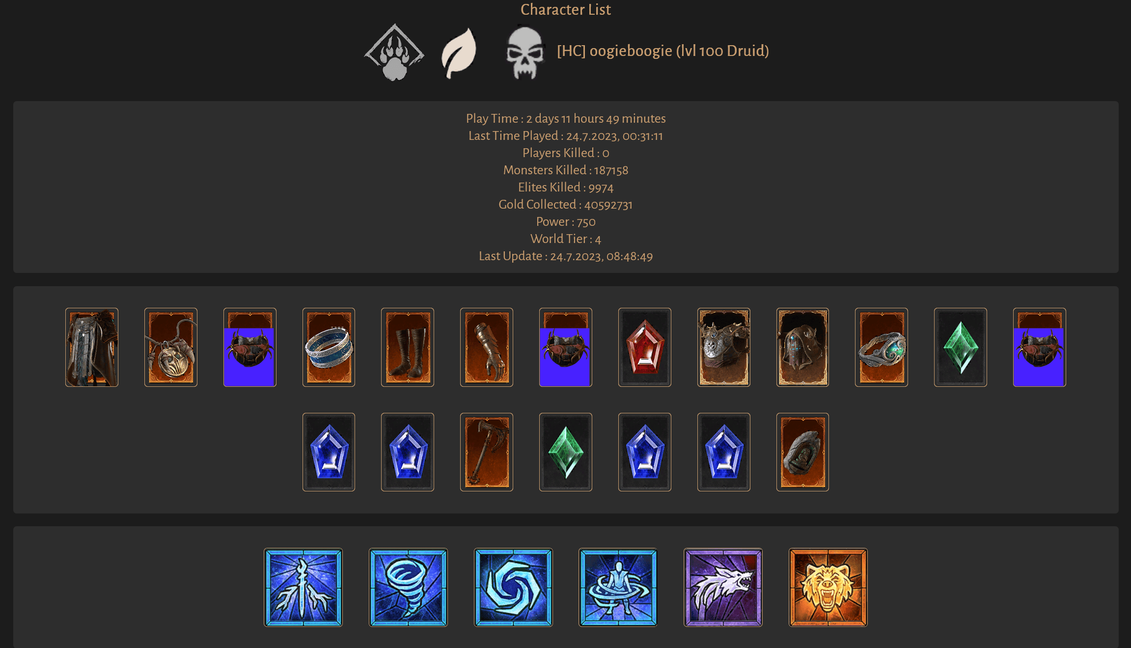Oogieboogie Build