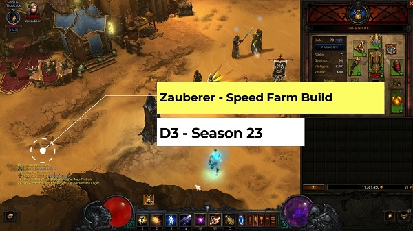 Diablo 3: Zauberer Speedbuild für S23