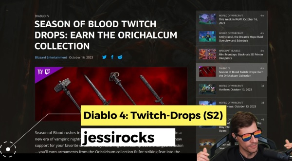 Diablo IV Twitch Drops in Season 2