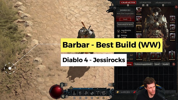 Der beste Wirbelwind Build für den Barbaren im Endgame von Diablo 4