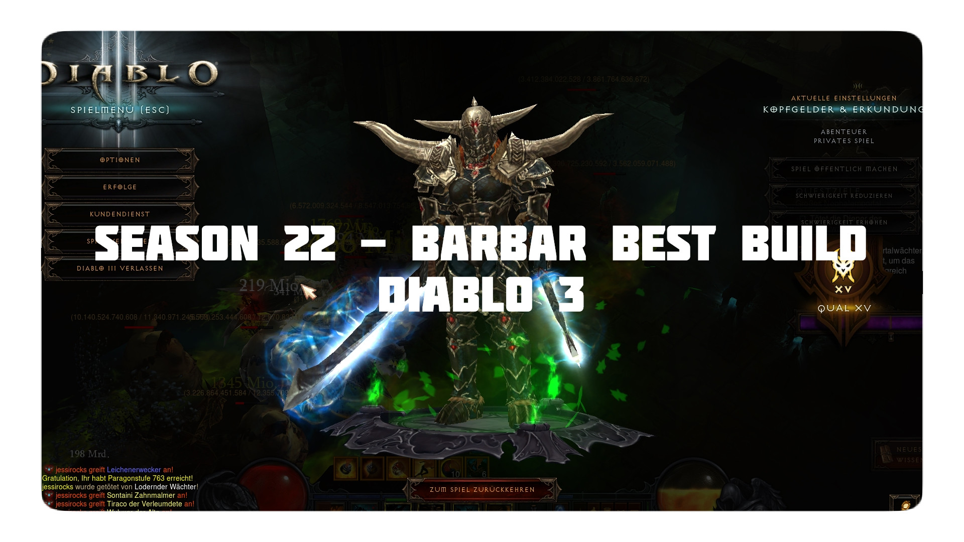 diablo 3 - barbar build season 22