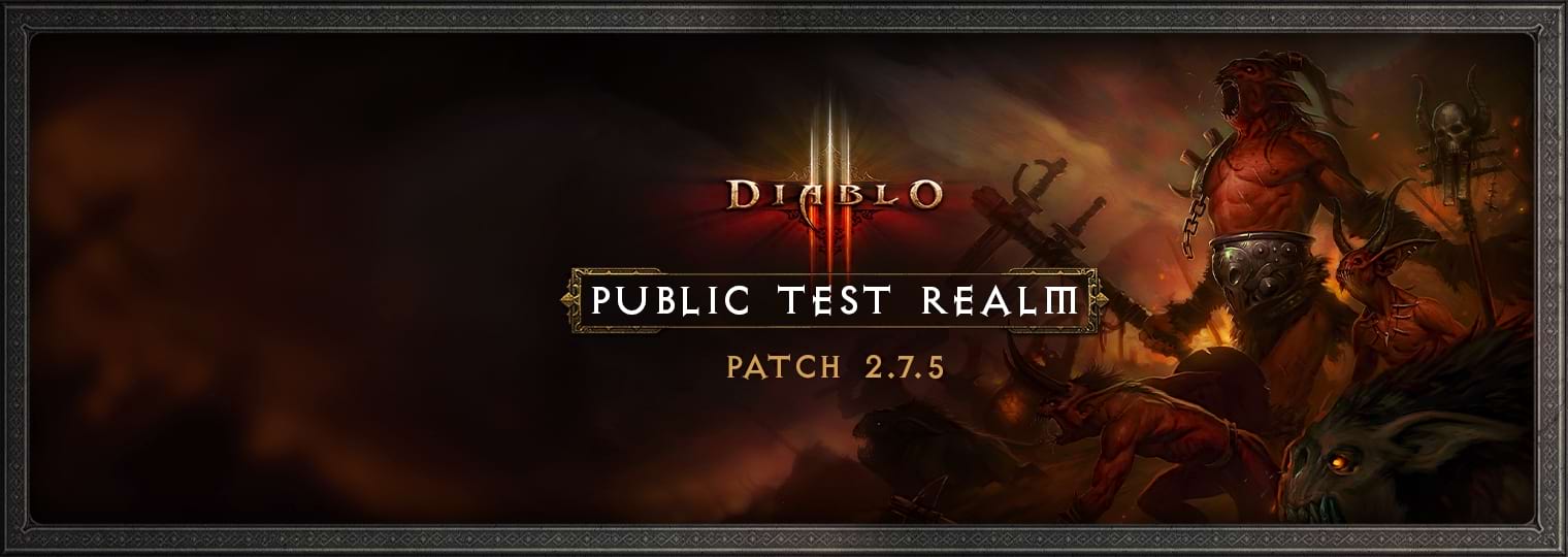 Diablo 3 Patch 2.7.5 / Season 28
